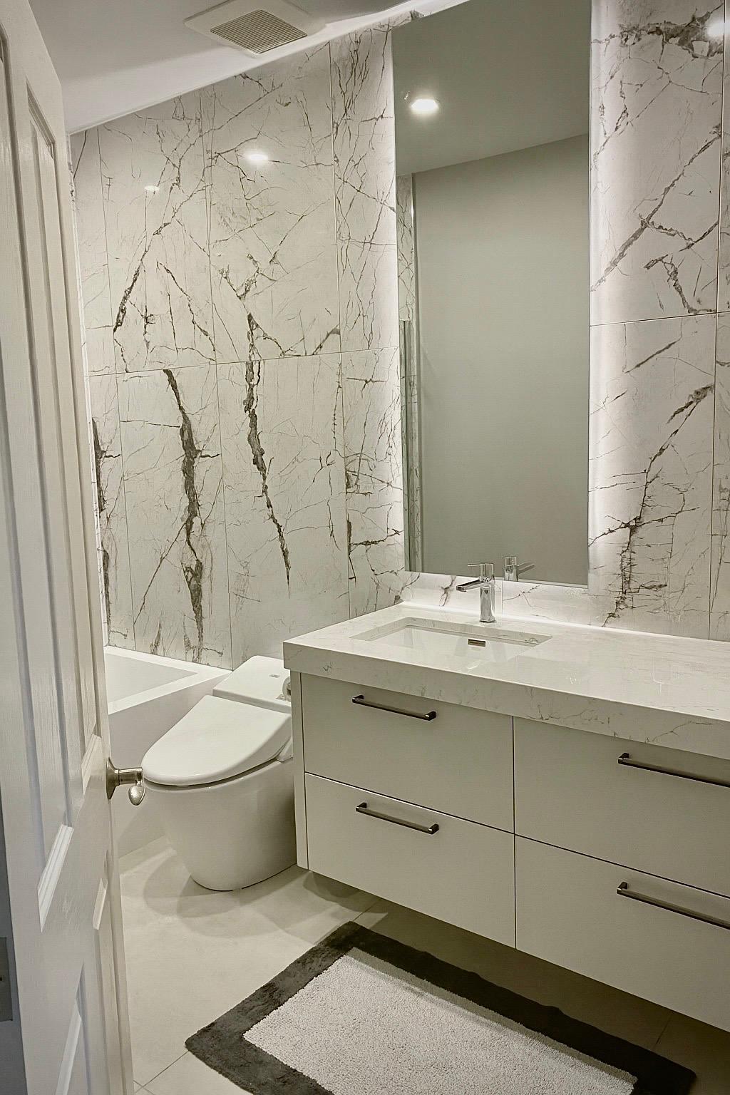 Luxury master bathroom renovation in Kanata, Ottawa